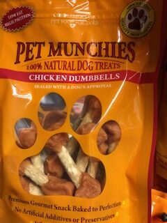 Pet munchies training online treats